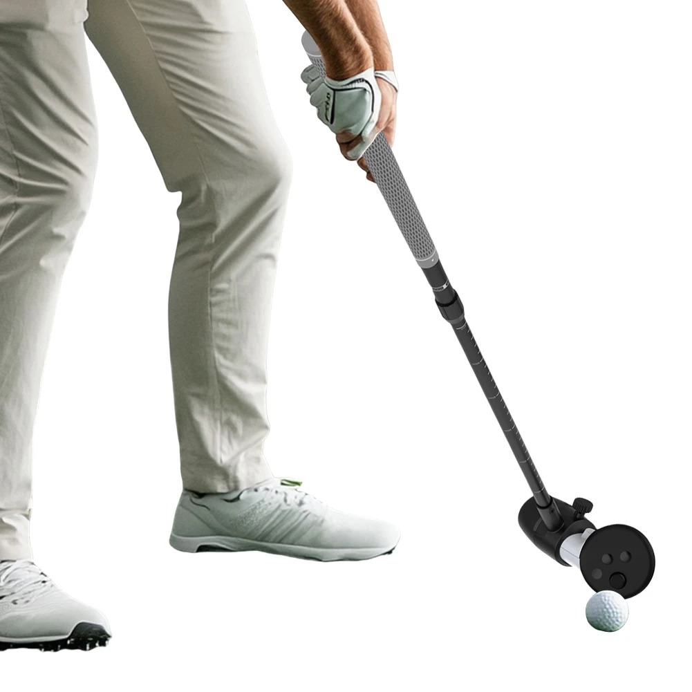 VR Golf Club Controller Extensions 80 Degree Keep Tracking Realistic VR Golf Simulator Handle for Meta Quest 3S/Quest 3/Quest 2