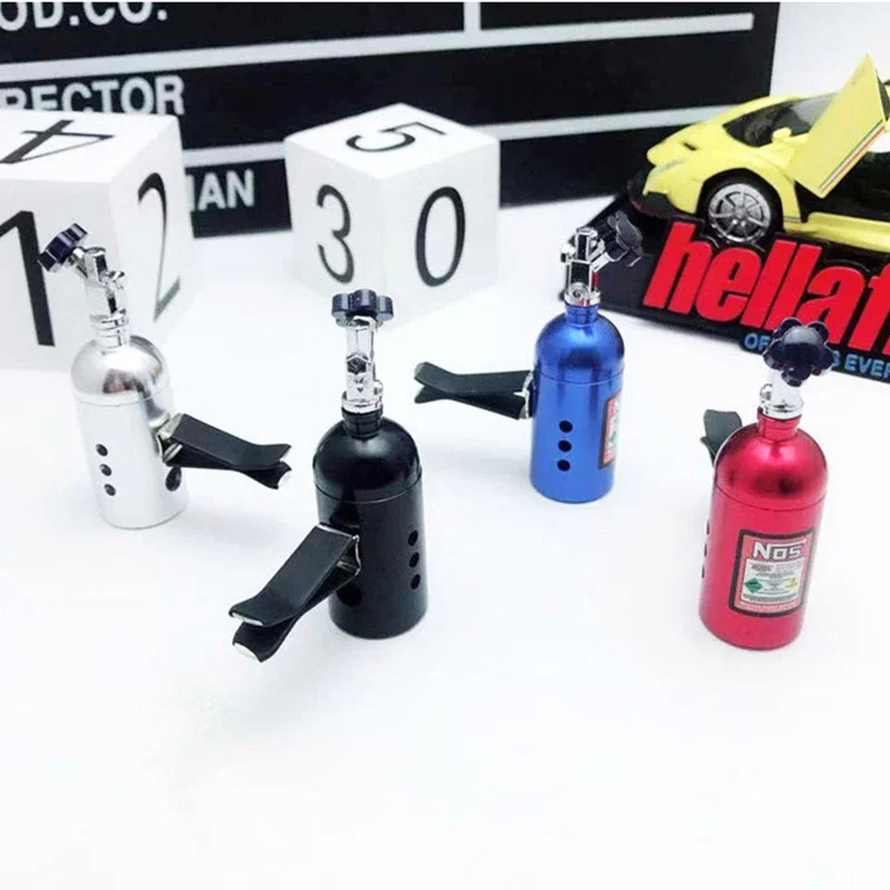 Car air freshener NOS Nitrogen Bottle Air Vent Aromatherapy Auto Aroma Outle Perfume Flavoring Fragrances Accessories