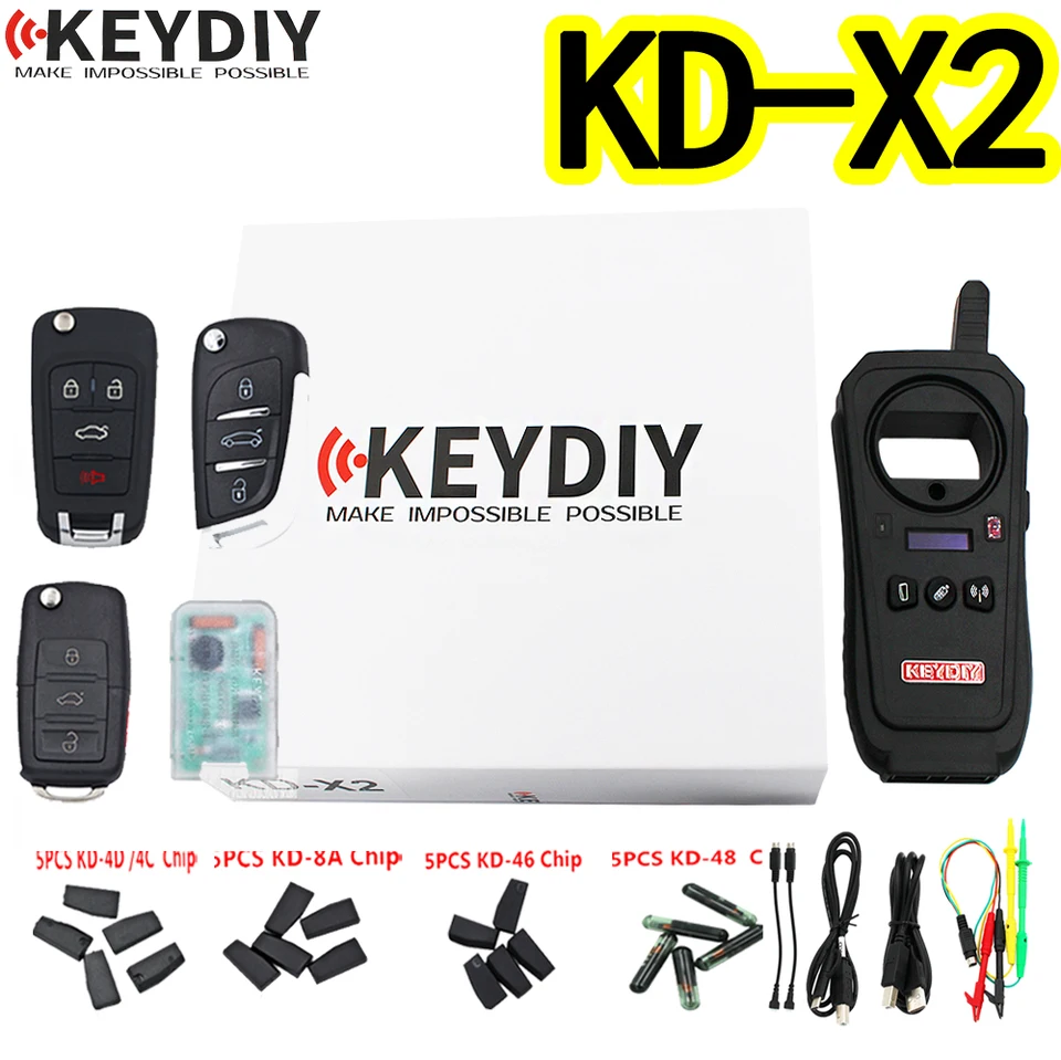 Original KEYDIY KD-X2 Remote Maker Unlocker Key Generator 96Bit 48