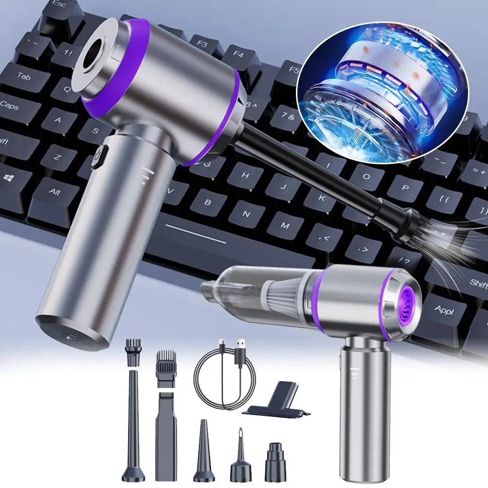 

Автомобильный пылесос Бытовая зарядка портативный ручной всасывающий мощный бесщеточный большой маленький пылесос воздуходувка пылесос A5Q7