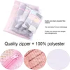 Wash Machine Wash Bags with Zip Closure for Hosiery Blouse Underwear Bra Lingerie Baby Clothes Delicate Wash Laundry Bags 4