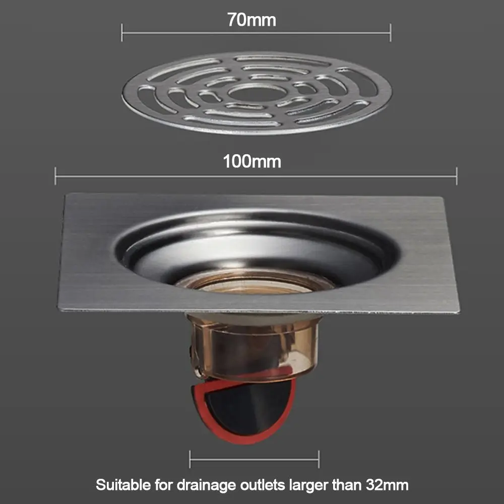 Bathroom Floor Drain Seal Stopper Anti Odor Drain Cover Insect Prevention Basin Filter drain filter,floor drain filter,floor drain deodorant,shower drain cover,drain stopper,basin drain stopper,bathroom sink plug,silicone drain stopper,floor drain,washbasin drain plug