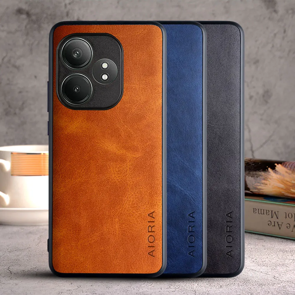 Luxury Vintage Leather Case - Premium Cover for Realme GT Neo Series & Oppo