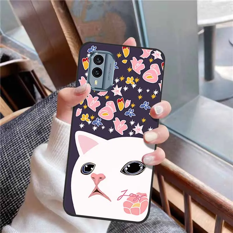 3D Soft Relief Flower Silicone Emboss Painted Cover