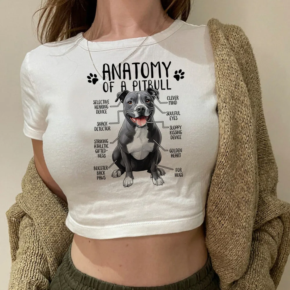 

Bull Terrier aesthetic 2000s cyber y2k crop top girl vintage aesthetic 90s fairy grunge tee