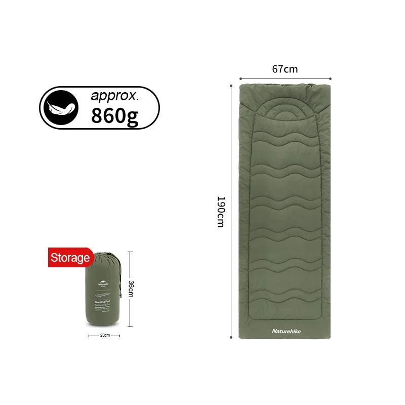 Description Picture 6 of itemNaturehike Portable Cotton-padded Mattress Universal Single Camp Bed Mattress Skin-friendly Camping Sleeping Pad for Camp Cot