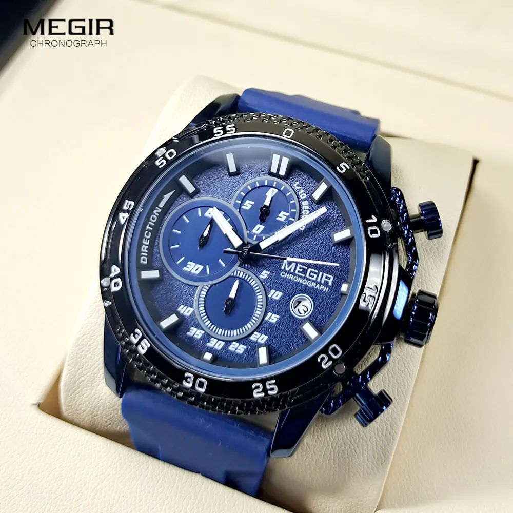 MEGIR-Watch-Men-Luxury-Sport-Chronograph-Quartz-Wristwatch-with ...