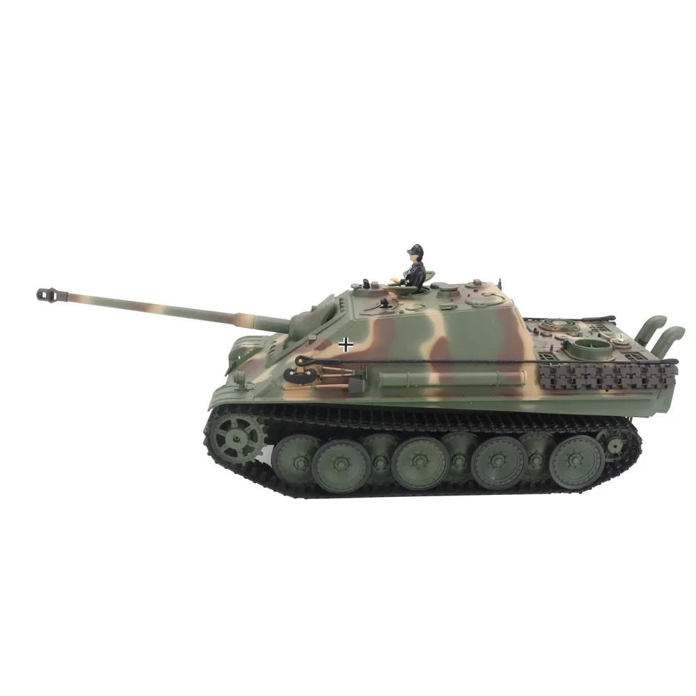 Henglong 3869 Cheetah 116 tank destroyer RC model metal battle tank competitive remote control electric smoke simulation model 5