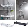 New Models Extendable Shower Shelf Bathroom Shelf Without Drilling Shampoo Tray Shower Storage Holder Bathroom Accessories 1