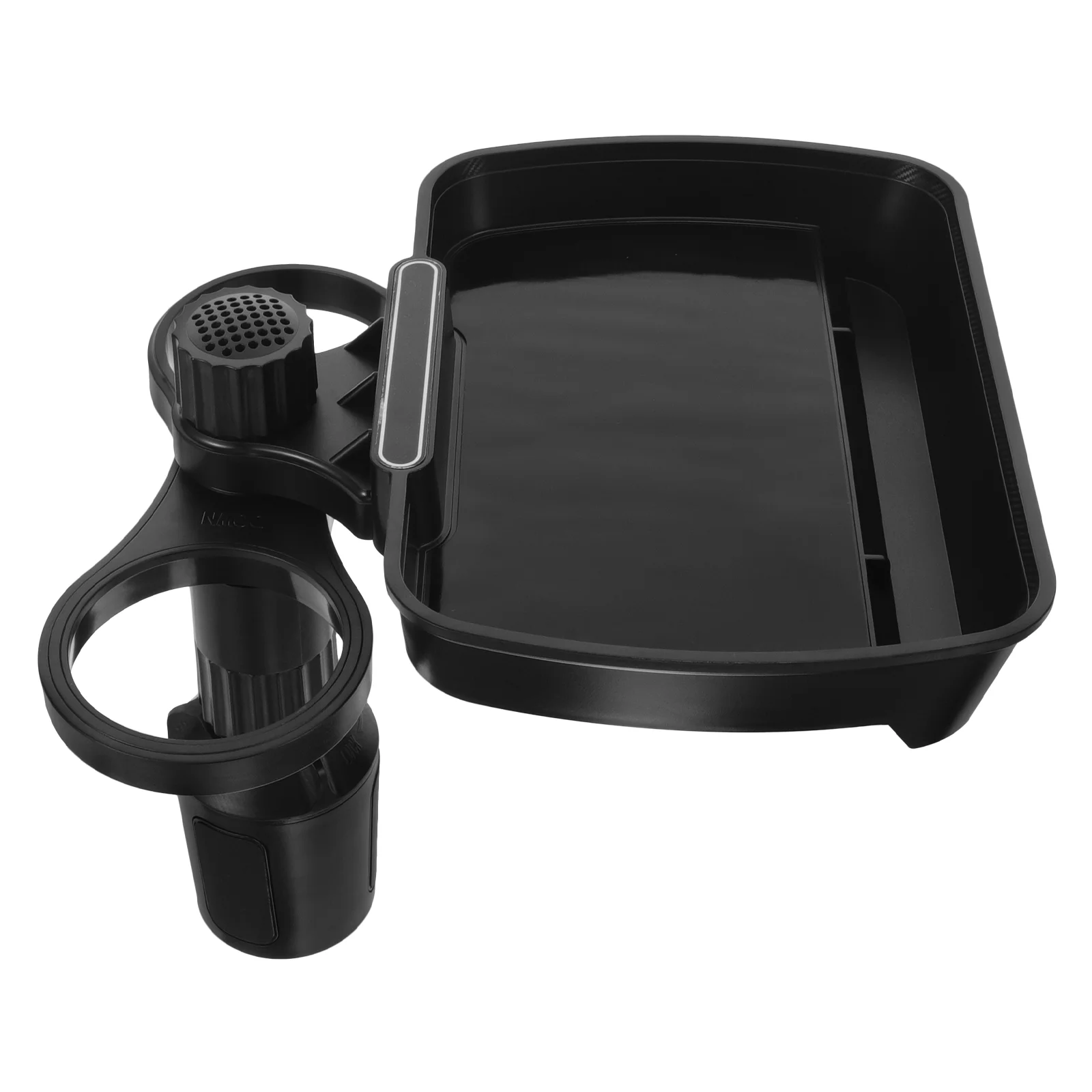 

Car Plate Holder Cup Tray Expander Small Dining Table Dinner Abs Food Travel Mount