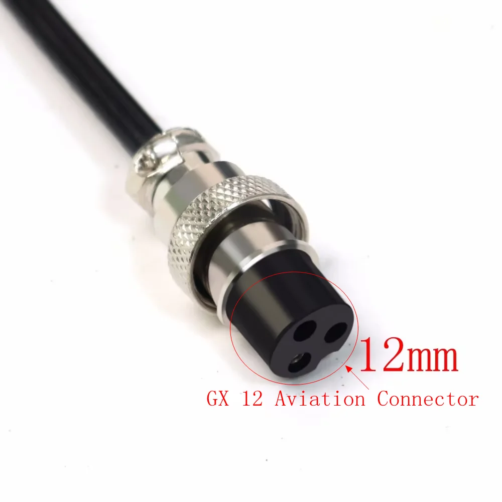 손수레 자체 균형 스케이트보드용 DC67.2V 2A 리튬 배터리 충전기 GX12 12mm 항공 커넥터가 있는 60V 10AH 12AH