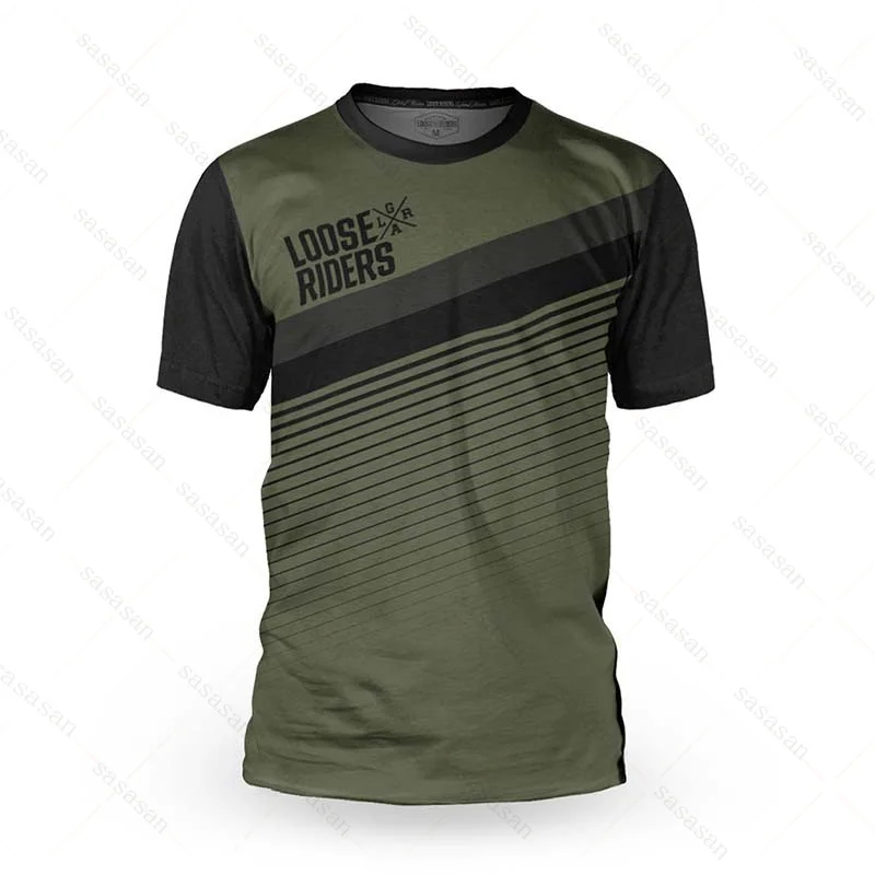 thumbnail image 1 of Maillot de manga larga Loose Rider, camiseta de enduro todoterreno, maillot de ciclismo de montaña BMX DH, ropa transpirable para ciclismo de montaña, 1 of 5
