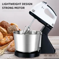 Electric Food Mixer 7 Speed Cake Dough Handheld Egg Beater Blender Baking Cream Machine 1
