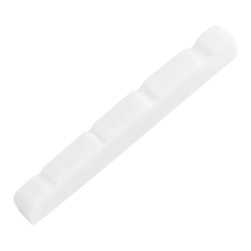 Preslotted Flat Bottom Bone Bass Nut For 4 String Fender Pb Jb