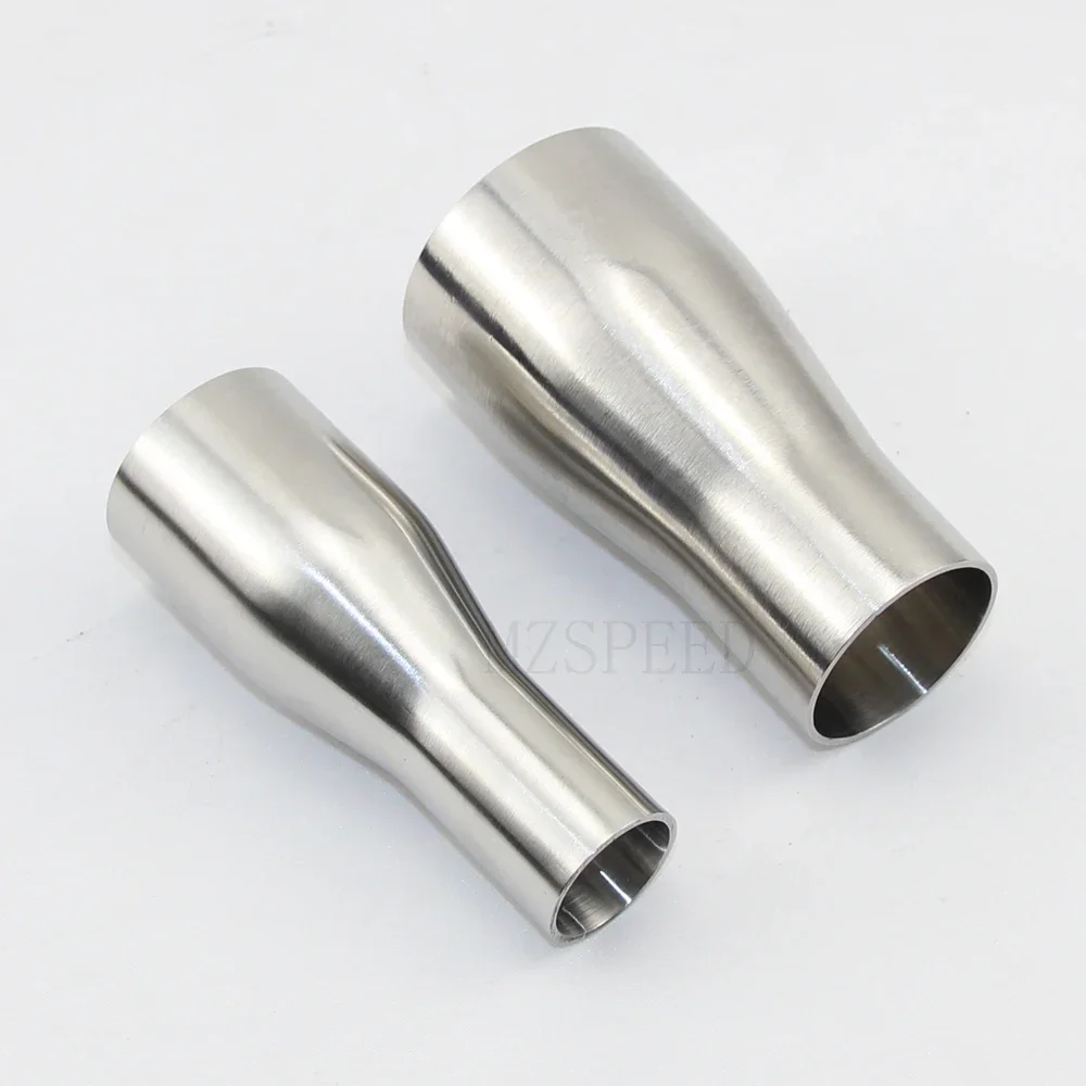 Pipe fitting OD25/32/38/45/51/63mm scarico Sportivo auto butt welding reducer SUS 304 stainless steel sanitary pipe fitting homebrew beer
