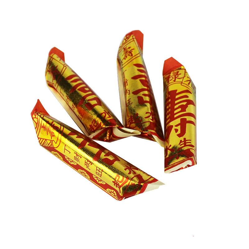 8-inch longevity gold paper, 500/1000 sheets of burning paper, Huangbao yellow paper, ancestor worship land worship yellow paper 5
