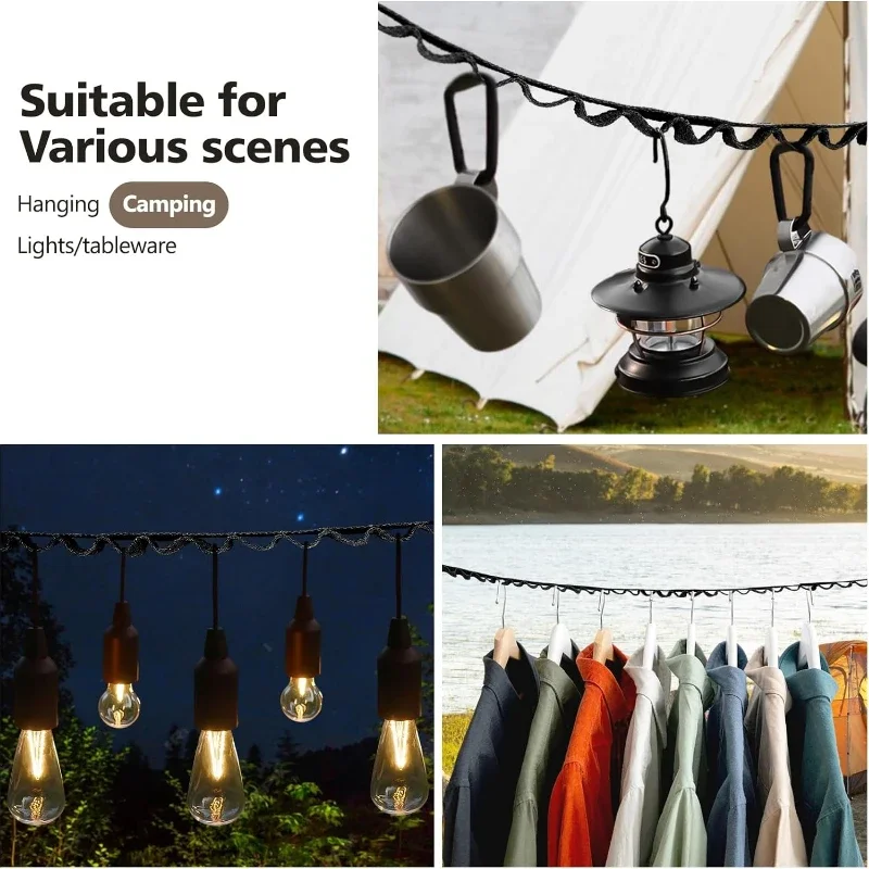430*2.5cm Upgraded Car Clothes Hanger Bar Car Coat Hanger Telescopic Clothes Bars for Vehicle Suitable for Most Cars and SUV