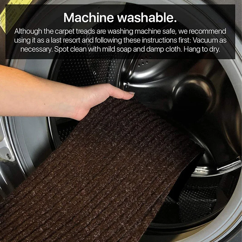 LXBAMKEA Tapis De Marches D'escalier, Auto-adhésif Tapis D'escalier, Antidérapant Tapis Protection Marches, Escalier De Maison Décoration Tapis, Enfants Aînés Animaux Pad Amical (Color : Red(Width