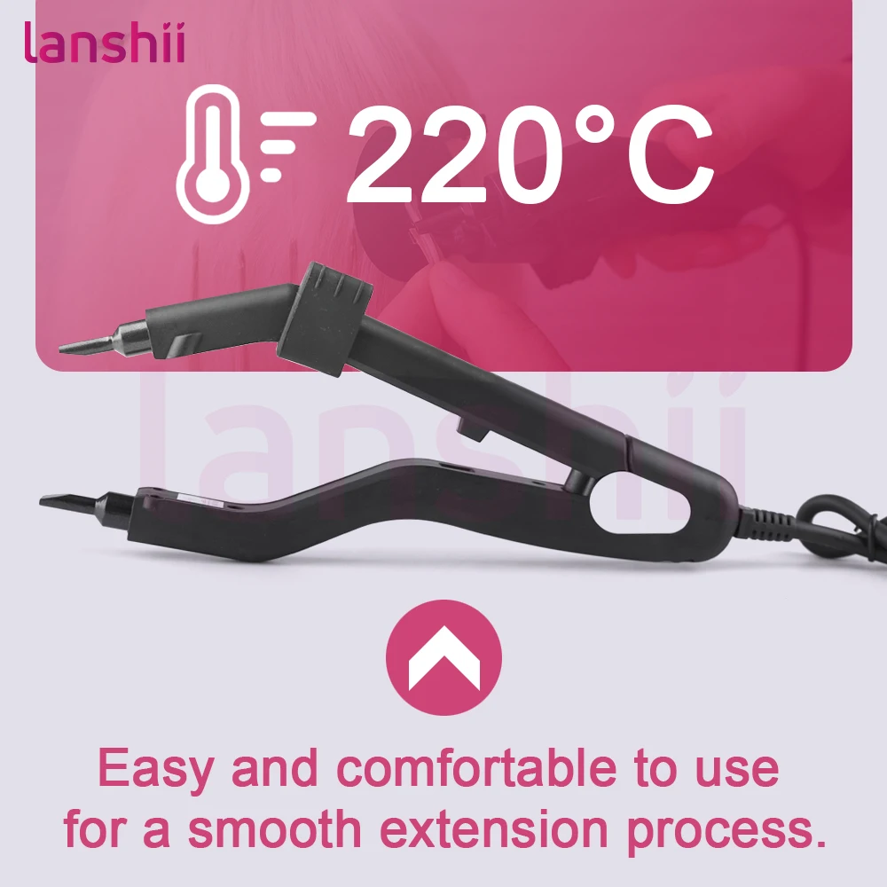 란시 케라틴 헤어 익스텐션 도구 ? 정밀한 케라틴 접착을 위한 온도 조절 가능한..