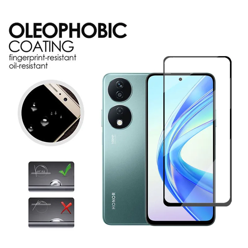 Per Honor X7B 5G Class 3D Full Glass Screen Protector Per Honor X7B 5G Phone Film Per Honor X7B 5G Temperd Glass Camera Lens