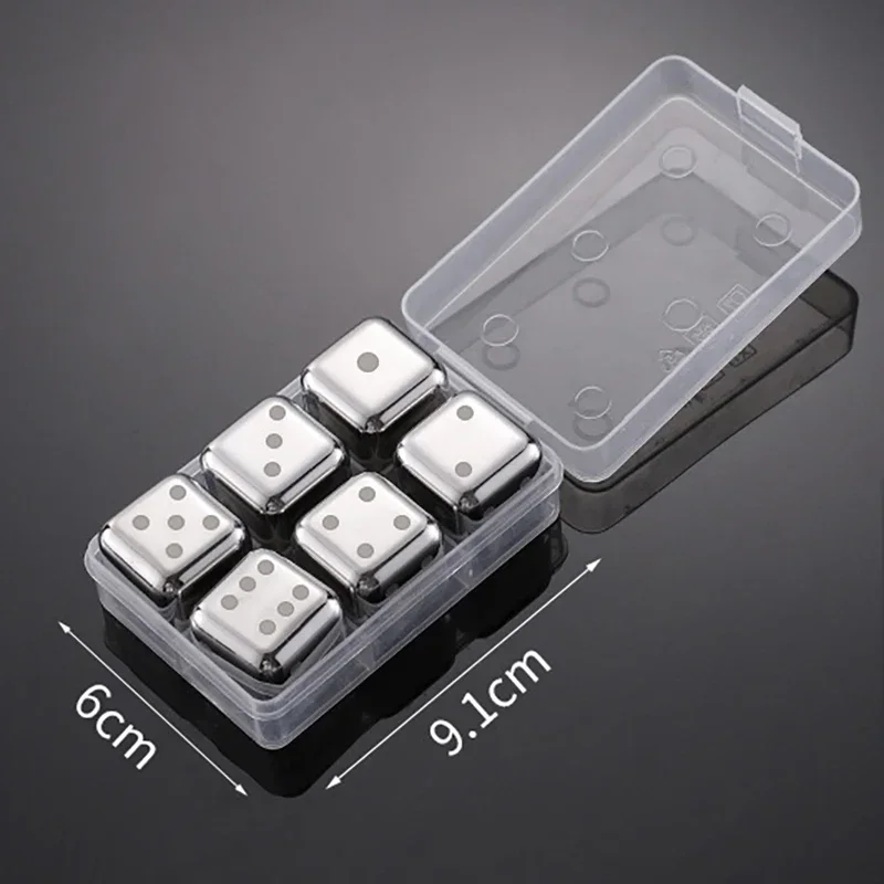 Reusable Whiskey Stones Stainless Steel Ice Cubes Quick-Freeze Wine Cooler Food Grade Metal Pellets Beer Cooler Bar Accessories image 23