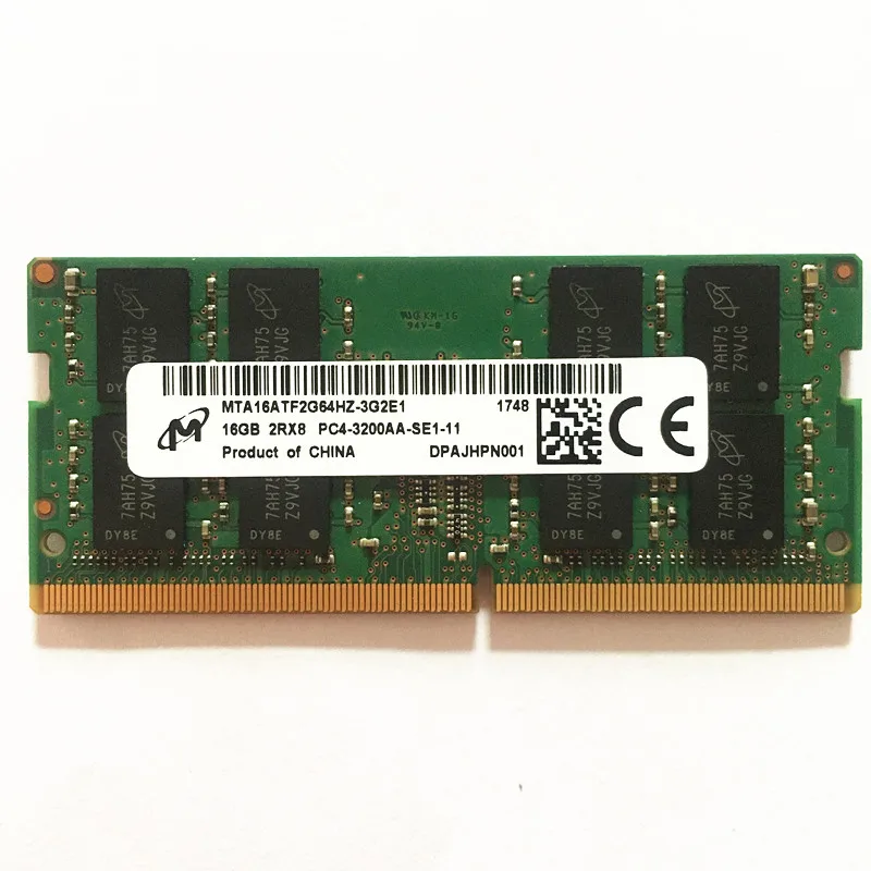 Memória RAM Micron DDR4 16GB 3200 Memória DDR4 16GB 2RX8 PC4