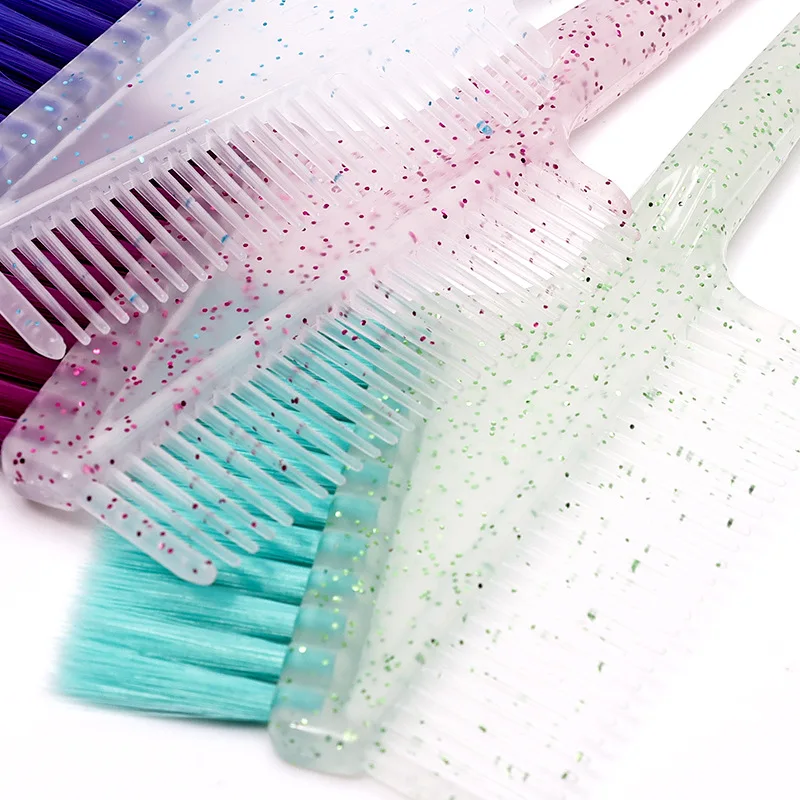 Barbershop Farbstoff Haarbürste Salon Mini rutschfeste Farbe Creme Pinsel Haarfärbepinsel Haarfärbeapplikator Staubpinsel Professionell – Detail 10