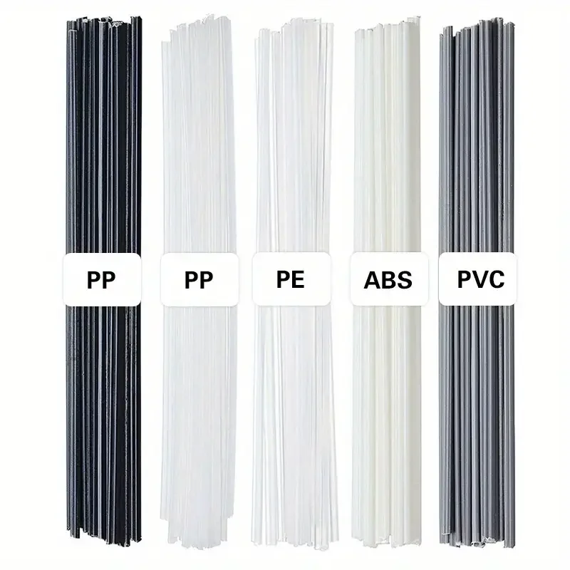 50PCS 플라스틱 용접봉 20CM 폴리프로필렌 용접 스틱 전극 스틱 자동차 범퍼 수리를 위한 납땜 액세서리
