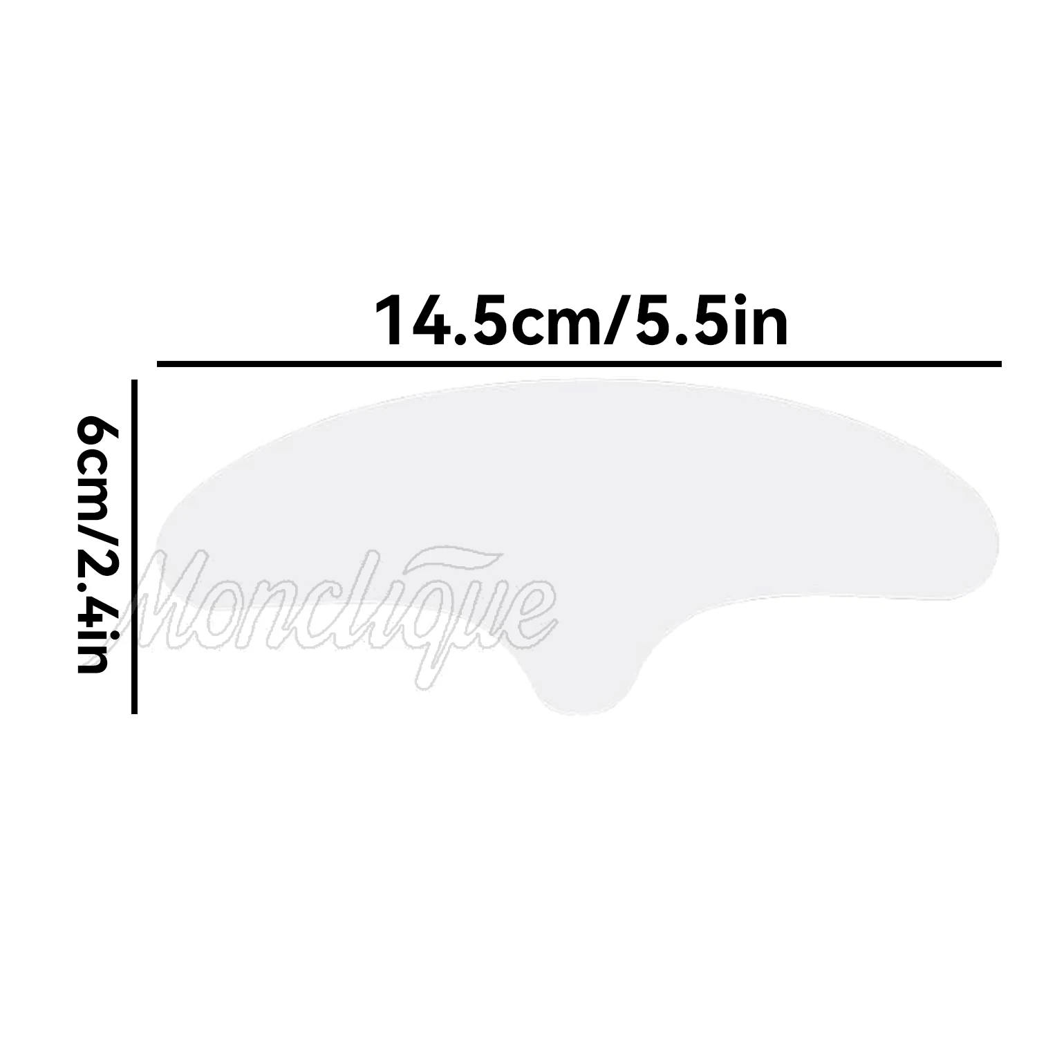 Reusable Anti Wrinkle Forehead Patch Silicone Silicone Patch Soft Comfortable Easy To Carry Facial Care Eye Mask Skin Care Tools