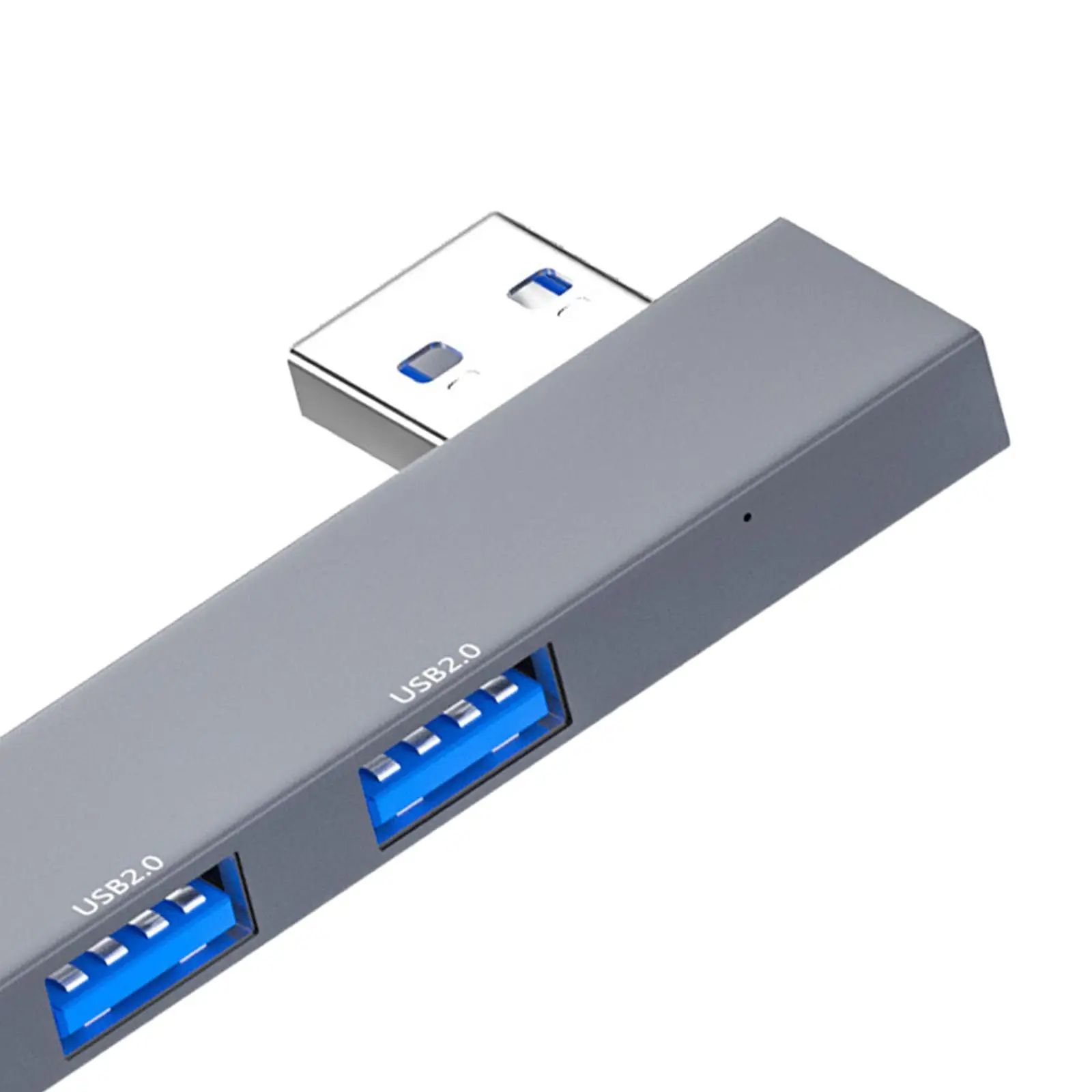 USB Hub USB Expander Compact, 3 in 1, Portable Data Transfer, USB Splitter USB Adapter for Printer Laptop Flash Drive