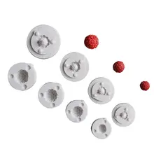 

8 Pcs/Set Raspberry Fruit Silicone Mold Fondant Chocolate Candy Mould Cake Decor dropshipping