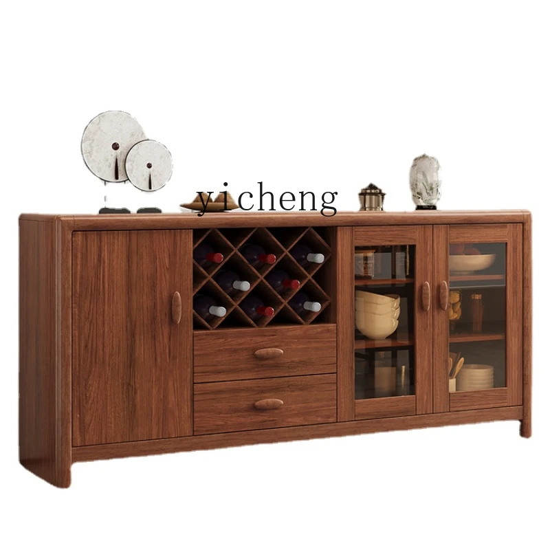 

Новый шкаф-сервант Zc в китайском стиле, современный минималистичный многофункциональный шкаф, шкафчик