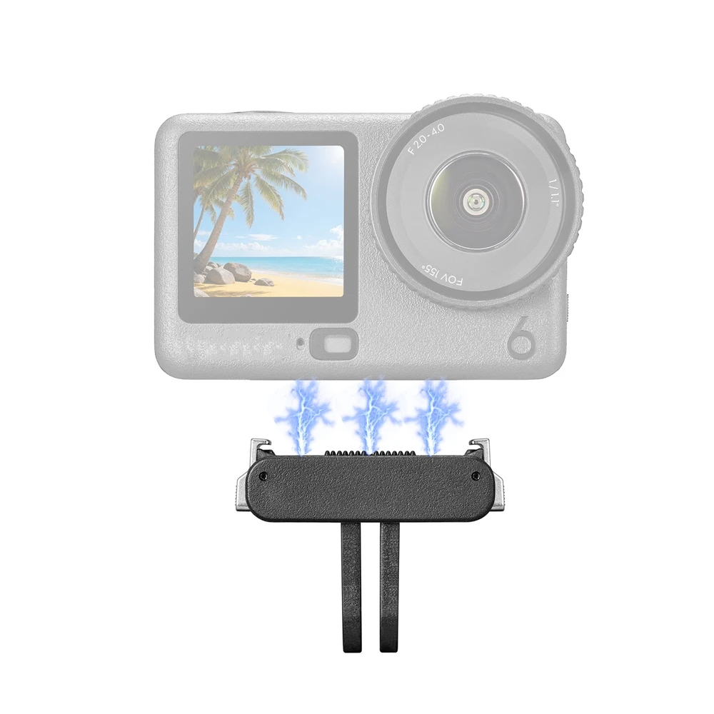 For OSMO NANO / Action 6 Magnetic Quick-Release Adapter Mount Base for DJI Osmo NANO Action 6 Camera Accessories