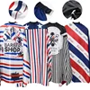 Hairdressing Coth Pattern Cutting Hair Waterproof Cloth Salon Barber Cape Professional Hair Stylist Retro Aprons Haircut Cape 1