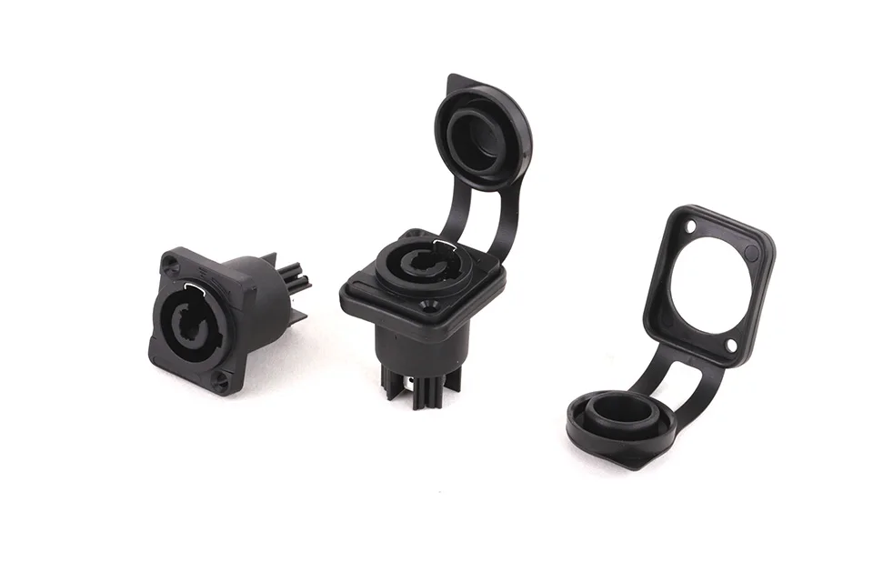 Plug Connector e Fêmea Chassis Tomada IP65