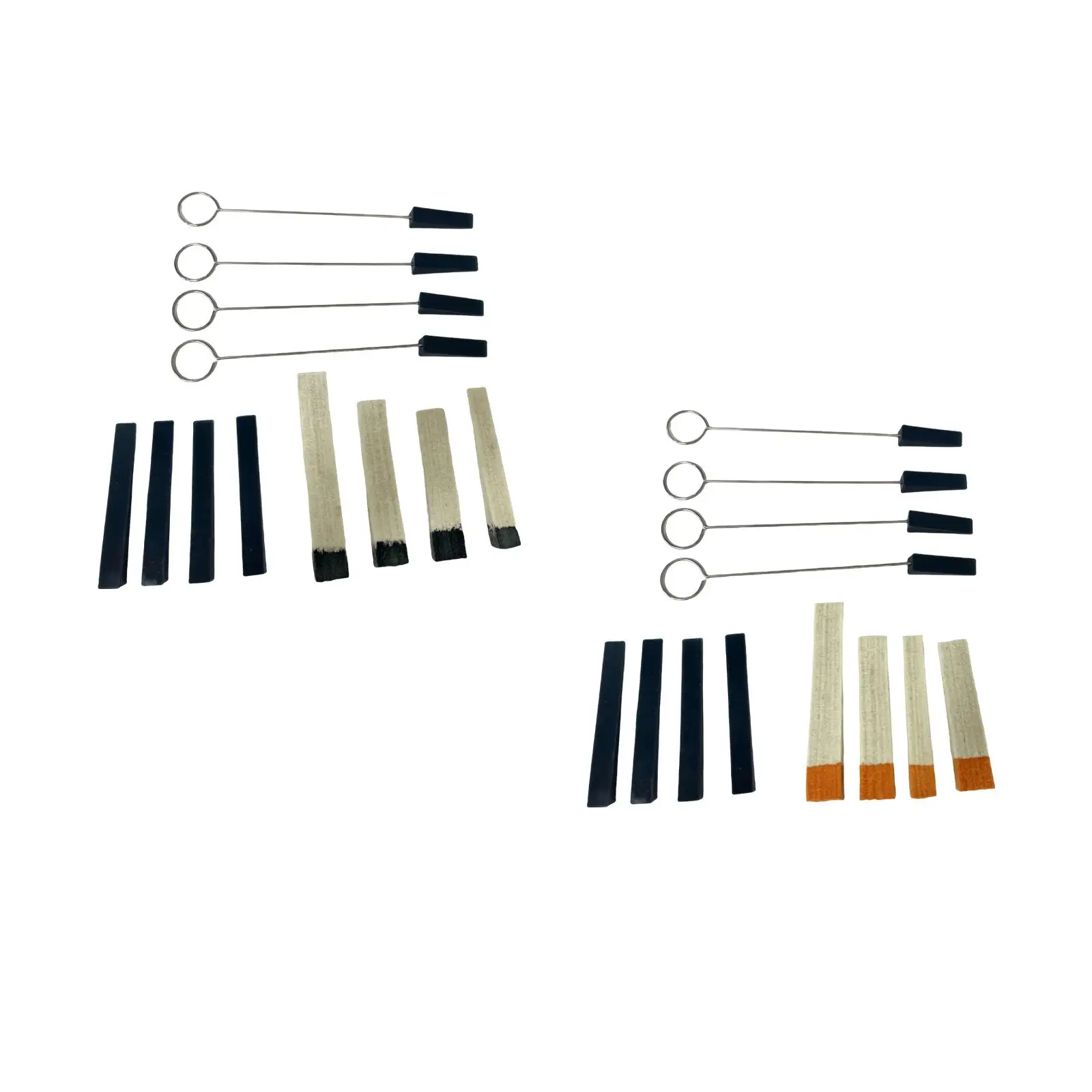 Piano Mute Blocks Kit Tuning Strip Felt Material Repair Wedge Accessories Toolkit Tool for Mediant Treble Instruments Keyboard