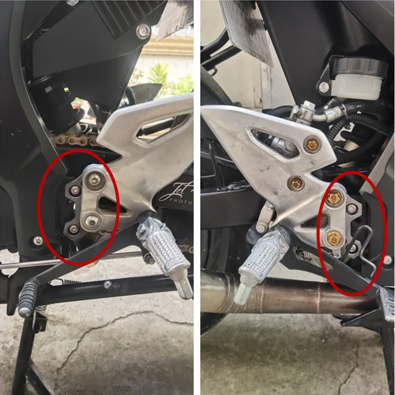 WAASERearsetRearSetReplacementBaseMountingPlateForSuzukiGSXR