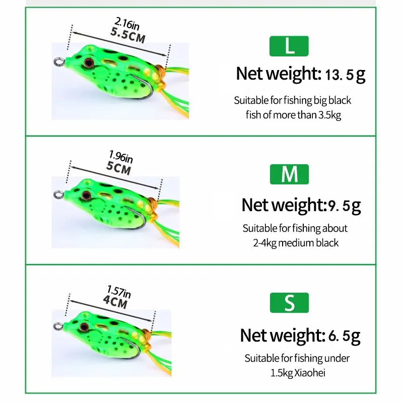 Frog Lures 2pcs Soft Tube Bait Plastic Fishing Lure With