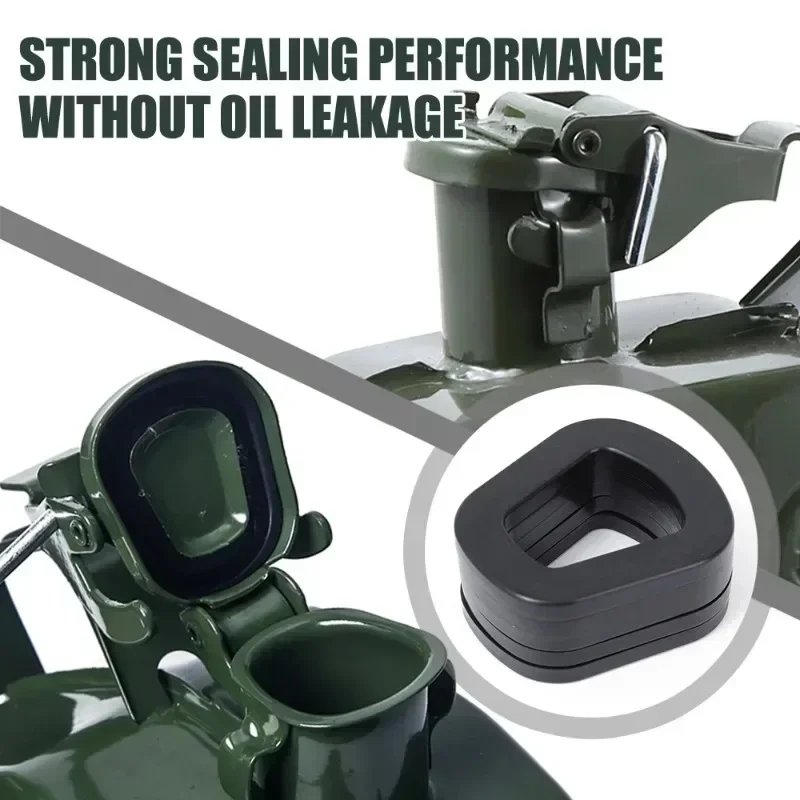 Car Fuel Accessories Fuel Can Rubber Seal Rubber Petrol Fuel Seal Petrol Canister Automobile Oil Drum Seal Ring Gasket Spare Fuel Tank Gasket