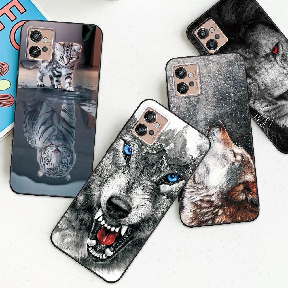 Case For Moto G32 G42 G52 G72 Coque Moto G82 5G TPU Soft