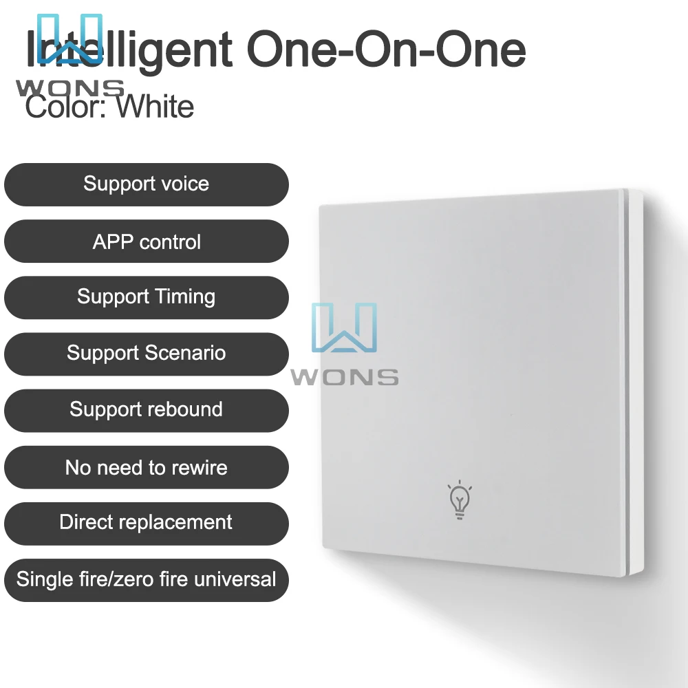 

Mijia Smart Switch 1/2/3 Control Panel Household Wifi Wall Switch Zero Fire Bluetooth Mesh Xiaoai Classmate Voice Dual Control