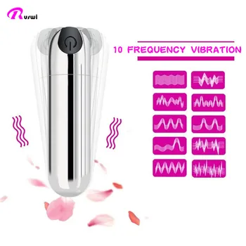 Wireless Remote Bullet Vibrator G-spot Nipple Clitoris Stimulator 10 Speeds Anal Dildo USB Charging Adult Sex Toys for Women 1