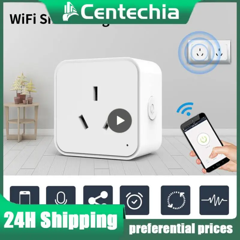 

Умная розетка с Wi-Fi и голосовым управлением