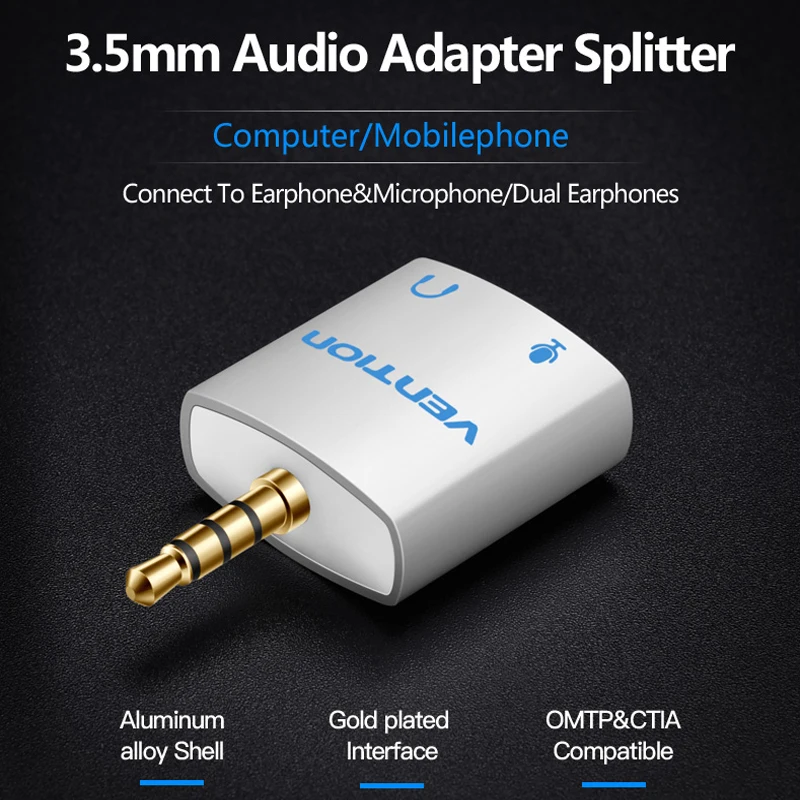 Vention 3.5mm ̾  й Ŀ  (ũ ) 1 -2    ( PC ޴ ȭ )