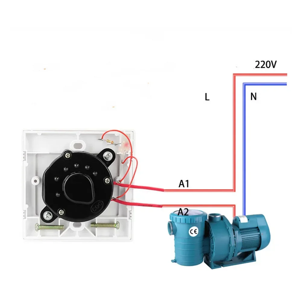 Countdown Timer Switch 50Hz AC 220V Control Timer Controller Durable Easy Installation For Electronic Mechanical Tool Accessory 5