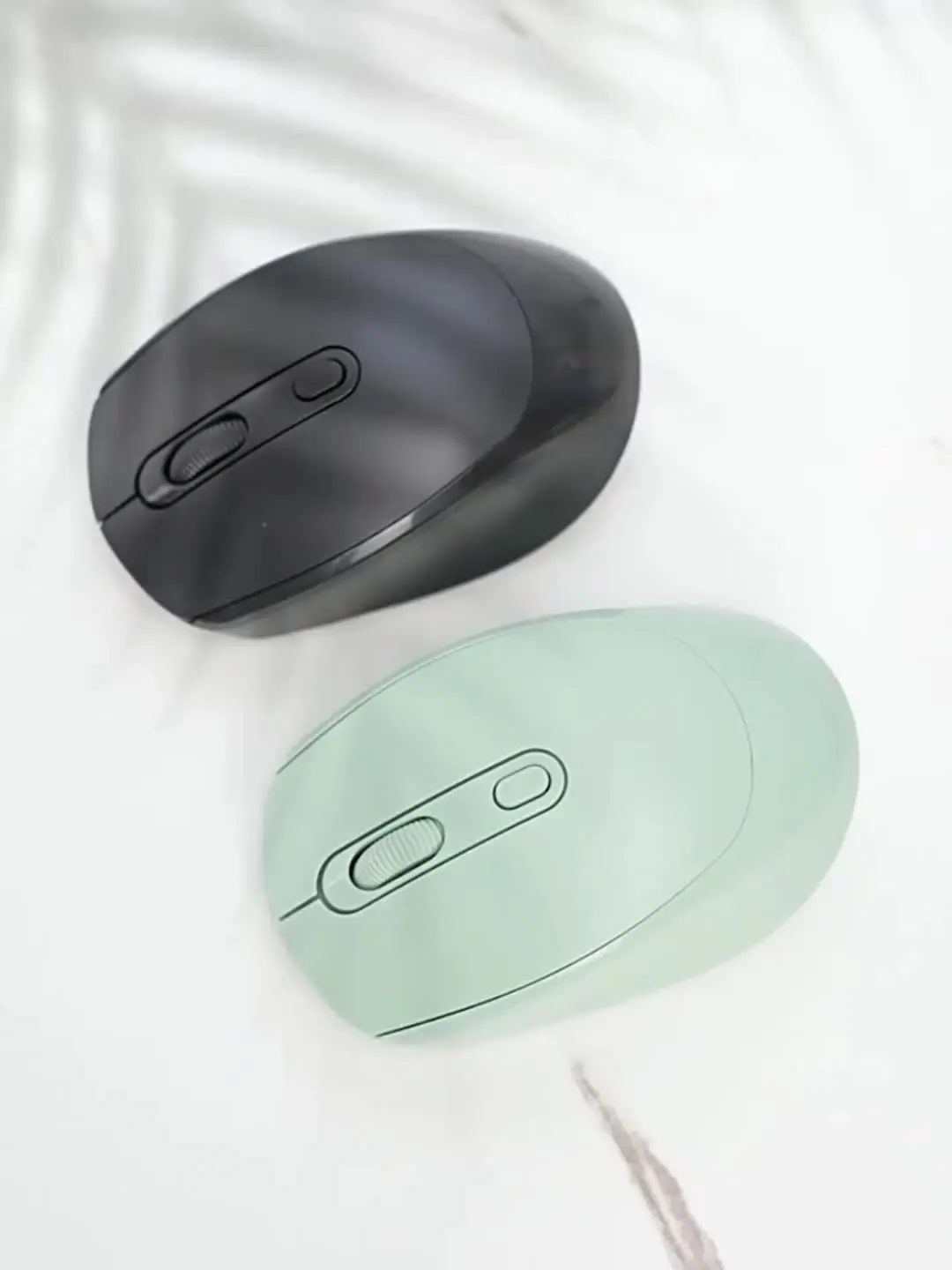 KAWAMOUSE 2.4G Wireless Mouse - Ergonomic USB Mouse With Nano Receiver In Fun Mushroom Design