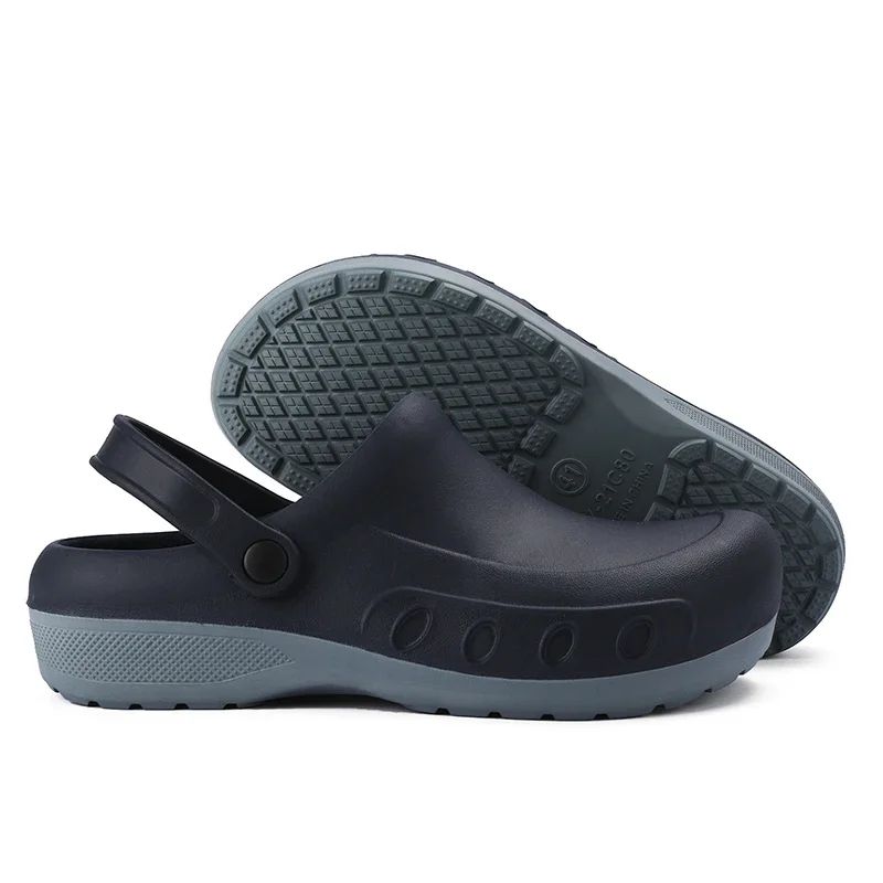 Mens EVA Platform Sandals for Men Anti-slip Outsole Comfort Garden Waterproof Sandals Big Size 40-49 Slippers