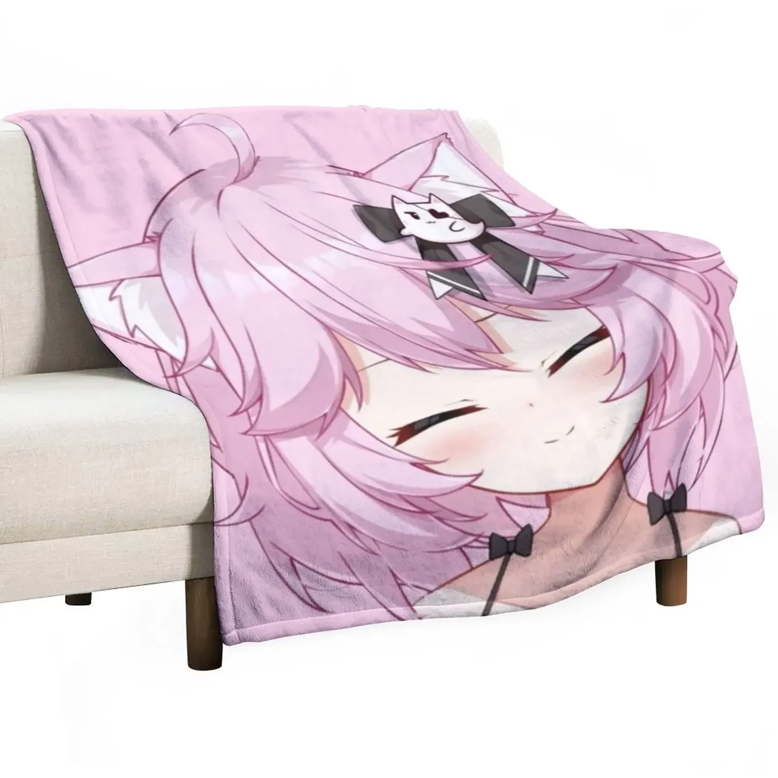

Nyanners Throw Blanket Bed cosplay anime Blankets