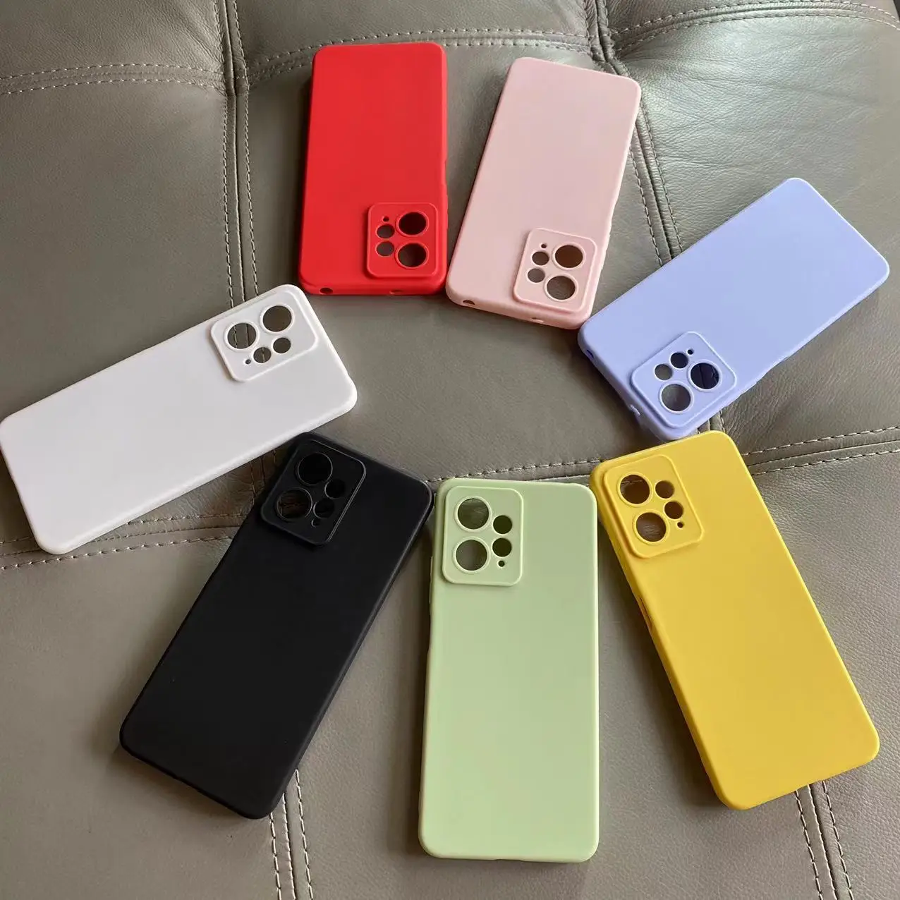 Coque de Protection d'appareil photo en Silicone, étui de téléphone pour Xiaomi Redmi Note 12 Global antichoc pour Redmi Note12 4G Couqe Fundas