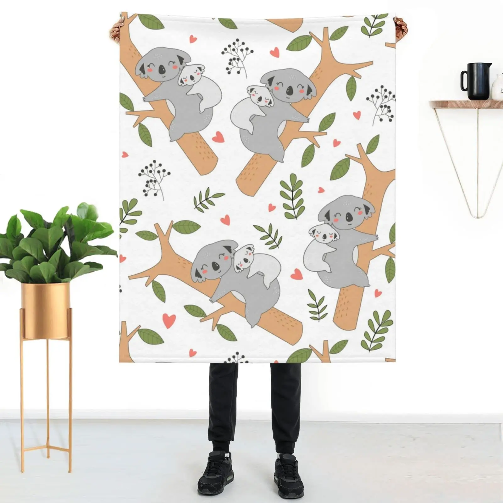 

Throw Blanket Soft Fleece Throw Blanket for Bed Lightweight Blanket